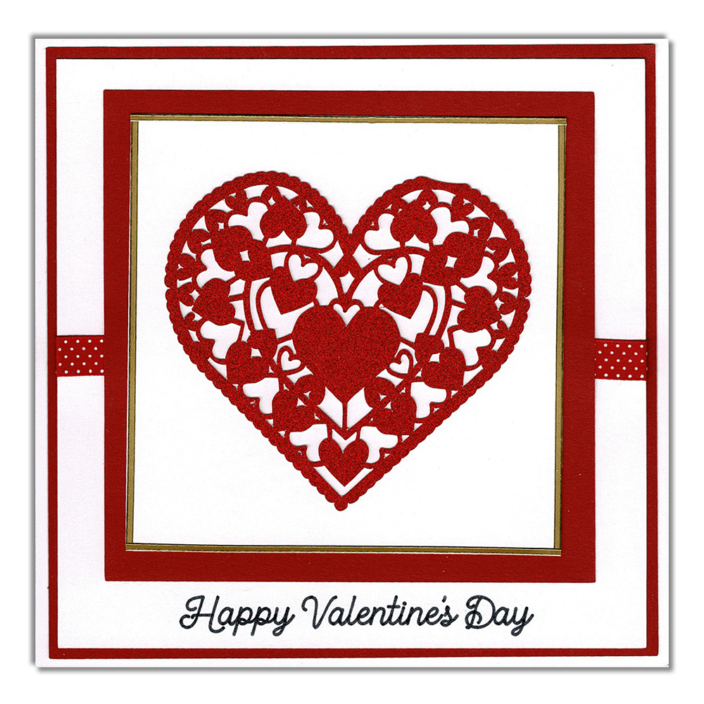 happy valentines day heart shape premium vector | valentines day